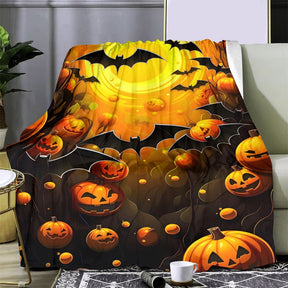 🥇Flannel Blanket Halloween Blanket Series