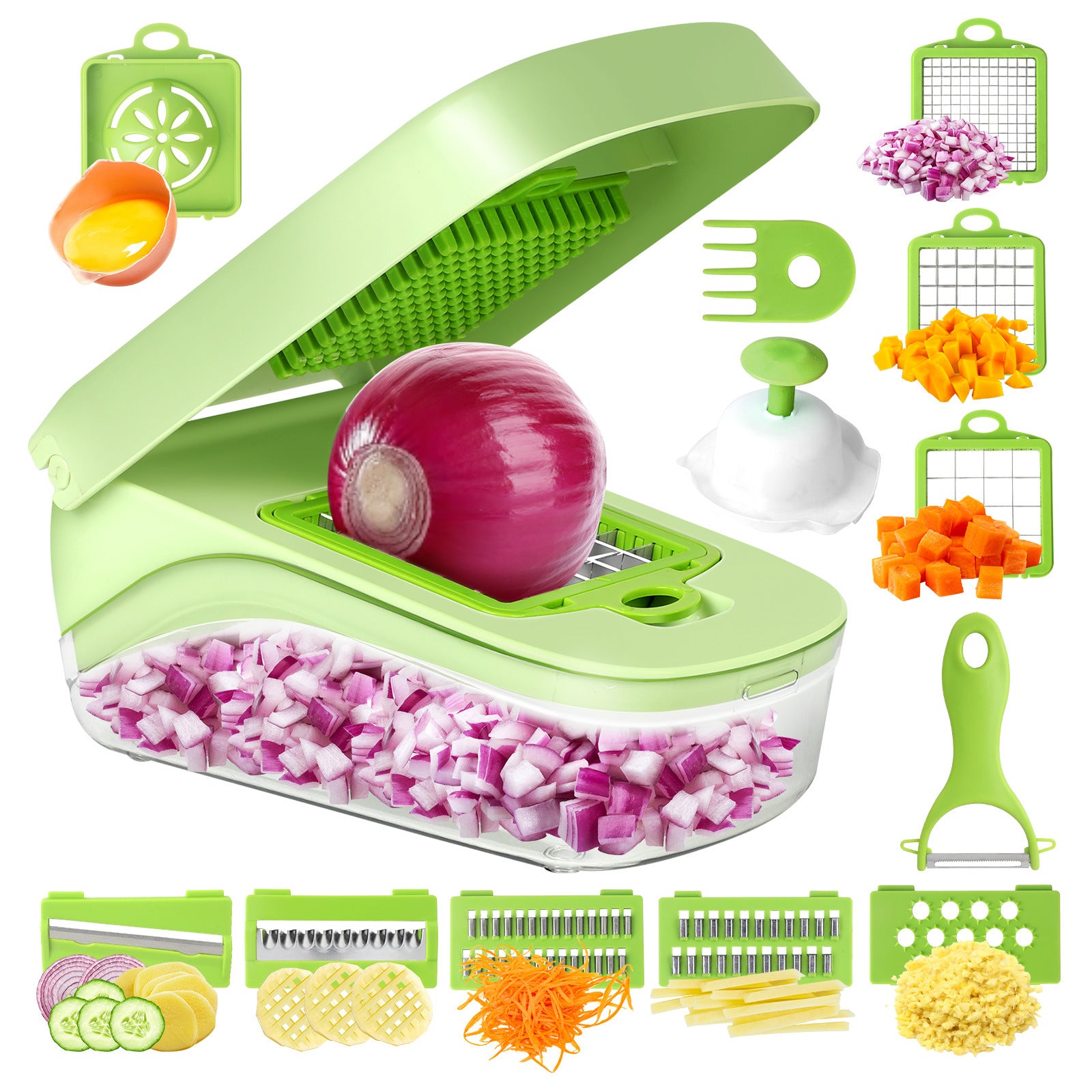 🥇🥇17 in 1 Vegetable Chopper🥗🥗🥗