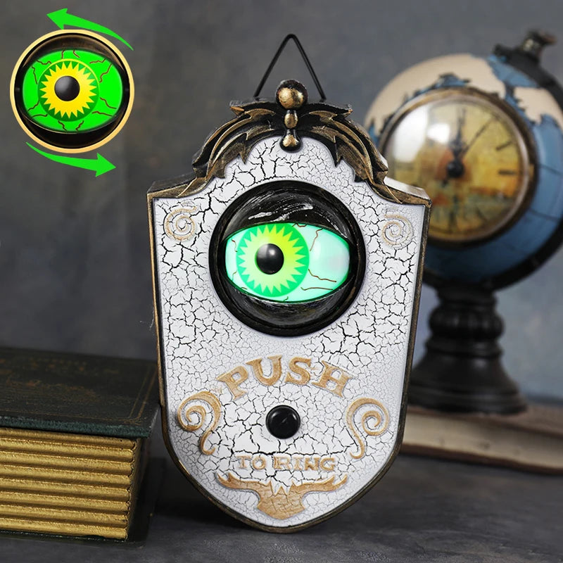 🥇2024 New in Hot Sale🔥Halloween One-Eyed Doorbell Spooky Decoration'🛒