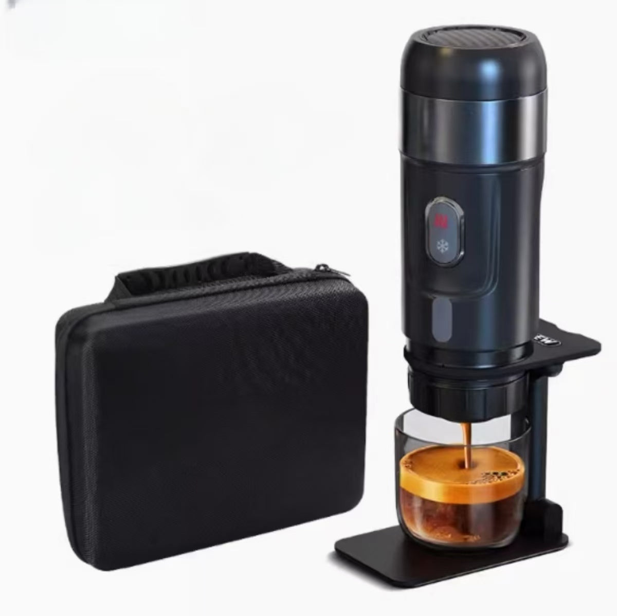 New Portable Hot and Cold Coffee Maker Car Home Outdoor Camping Handheld Small Automatic Coffee Maker, Summer Offer Ends Soon