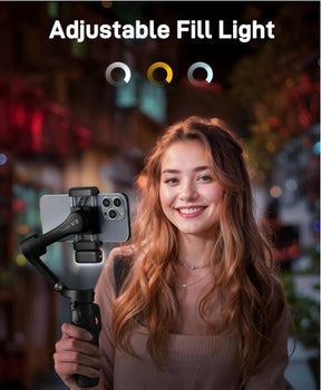 🥇🥇AI Face Tracking Function Axis Gimbal Phone Stabiliser