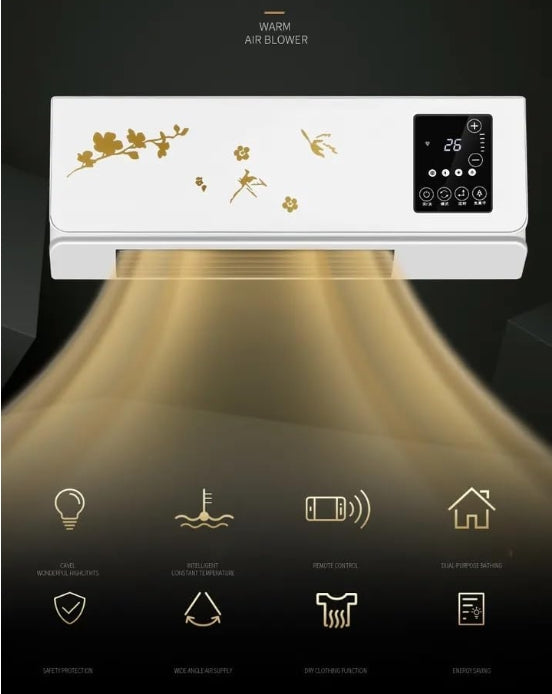 🥇Last Day 50%OFF 🛒New style air-conditioner with remote control for hot and cold air