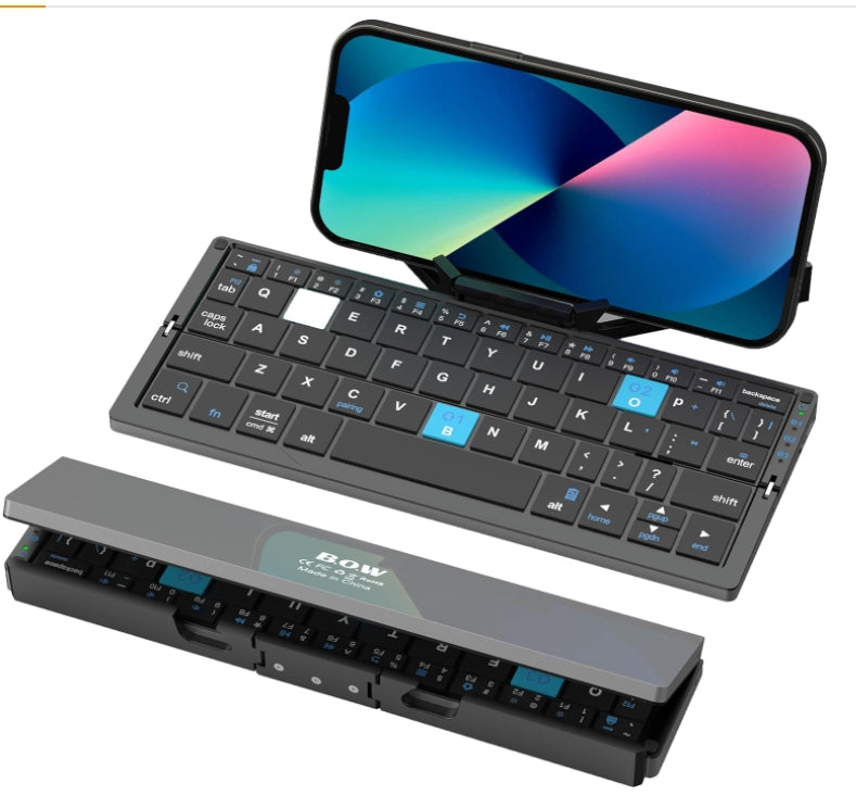 🥇Last day to buy 2 get 1 free 🛒Folding Bluetooth Wireless Mini Keyboard🔥