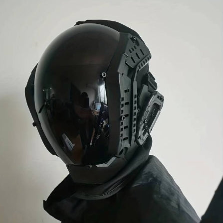 🥇Cool Futuristic Sci-Fi Mechanical Role Playing Game Mask Helmet