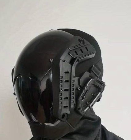 🥇Cool Futuristic Sci-Fi Mechanical Role Playing Game Mask Helmet