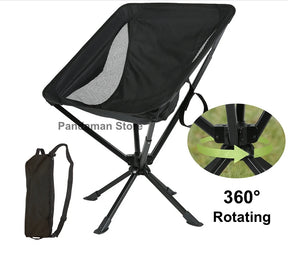 🥇360 Degree Swivel🔥Portable Folding Chair