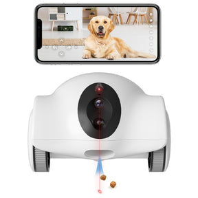 🥇🥇Automatic Mobile Remote Pet Feeding Two-way Audio HD 360° Night Vision Robotic Camera