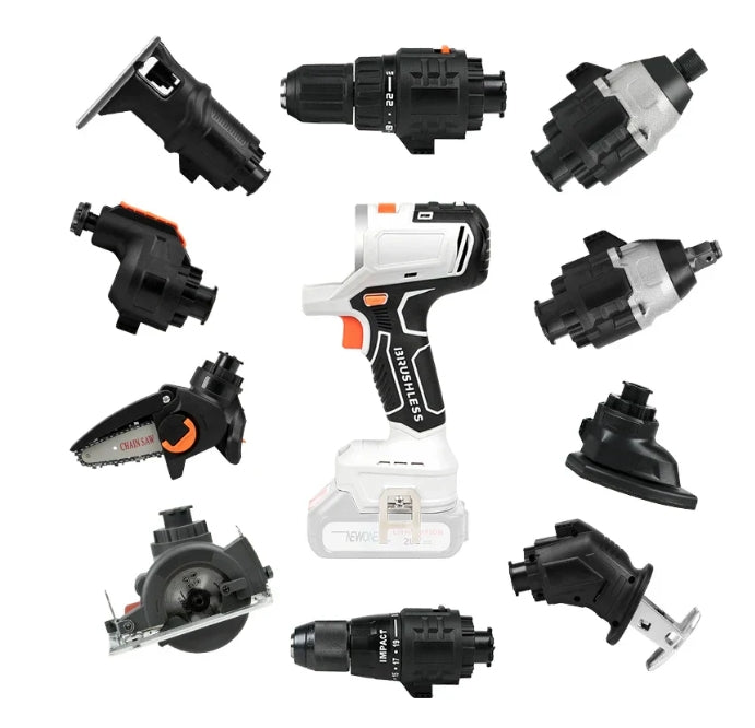 🥇🥇Cordless Power 4-Tool Combo Set🛠🛠🛠 Home Garden DIY Multi-Tool Set