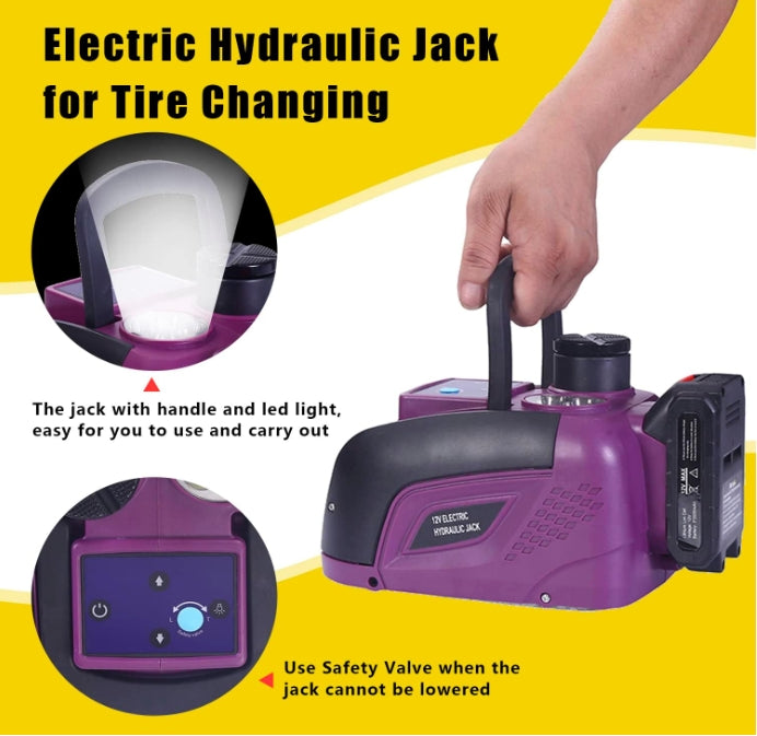 🥇🥇New Rechargeable Hydraulic Car Jack🚗