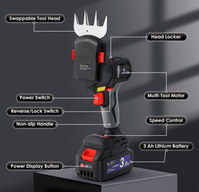 🥇🥇Cordless Power 4-Tool Combo Set🛠🛠🛠 Home Garden DIY Multi-Tool Set