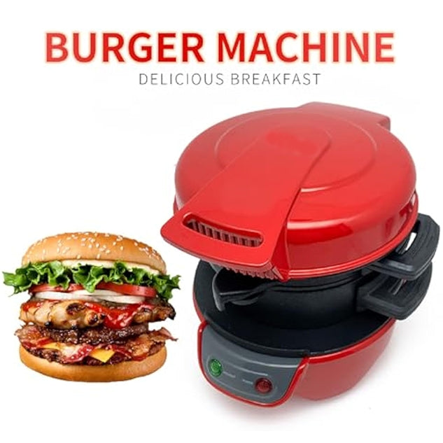 🥇Breakfast Sandwich Burger Machine Non-Stick Toaster Oven Aluminum Breakfast Machine