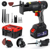 🥇🥇Cordless Power 4-Tool Combo Set🛠🛠🛠 Home Garden DIY Multi-Tool Set