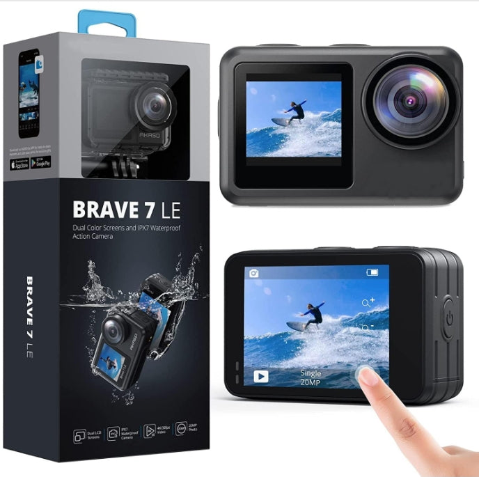 🥇🥇Brave 7 LE Sports Camera Set📷📷Last 1 Days Offer🔥🔥🔥