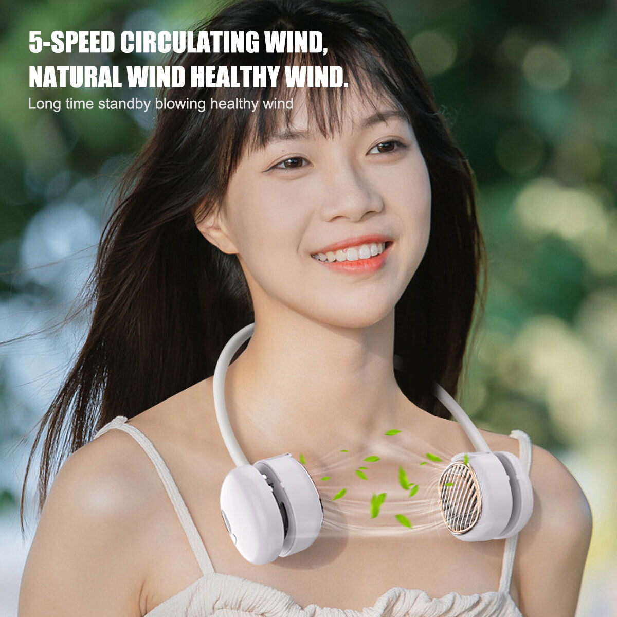 Rechargeable Portable Neck Fan