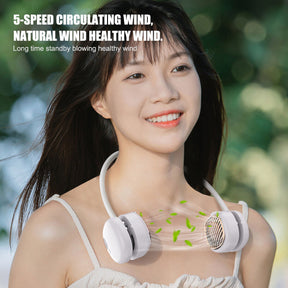 Rechargeable Portable Neck Fan