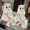 🥇🎃Early Halloween Specials 50% ✨ 2024 Ghost Walking Dog Statue 👻🔥