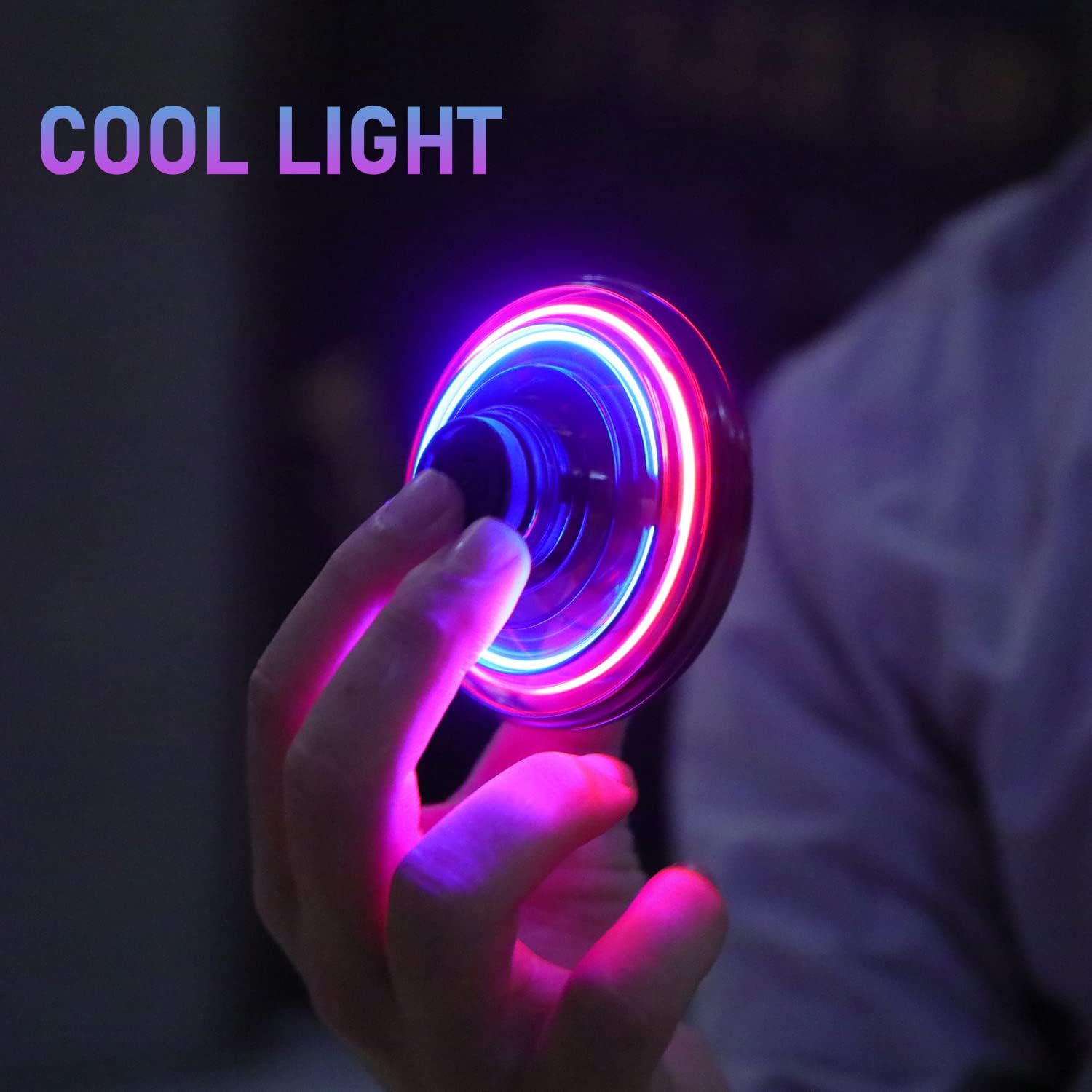 🥇🥇Lighted Fidget UFO 🛸🛸Flying Spinner