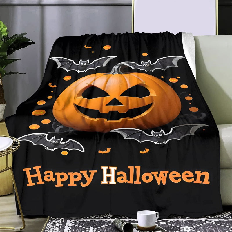 🥇Flannel Blanket Halloween Blanket Series