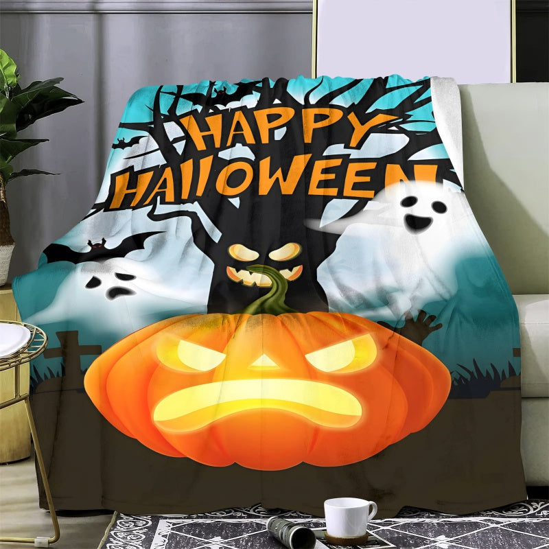 🥇Flannel Blanket Halloween Blanket Series