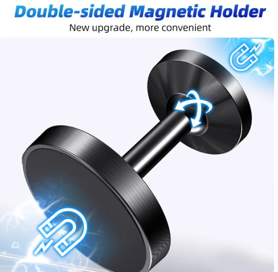 Stickynetic Double Head Magnetic Cell Phone Holder