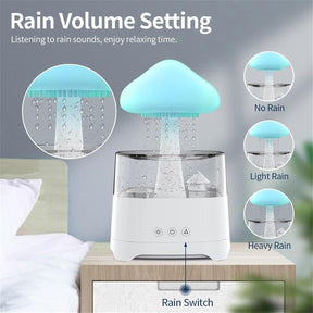 🥇🥇7 Colors Rain Cloud Diffuser Sleep Aid Aromatherapy 2 in 1 Humidifier