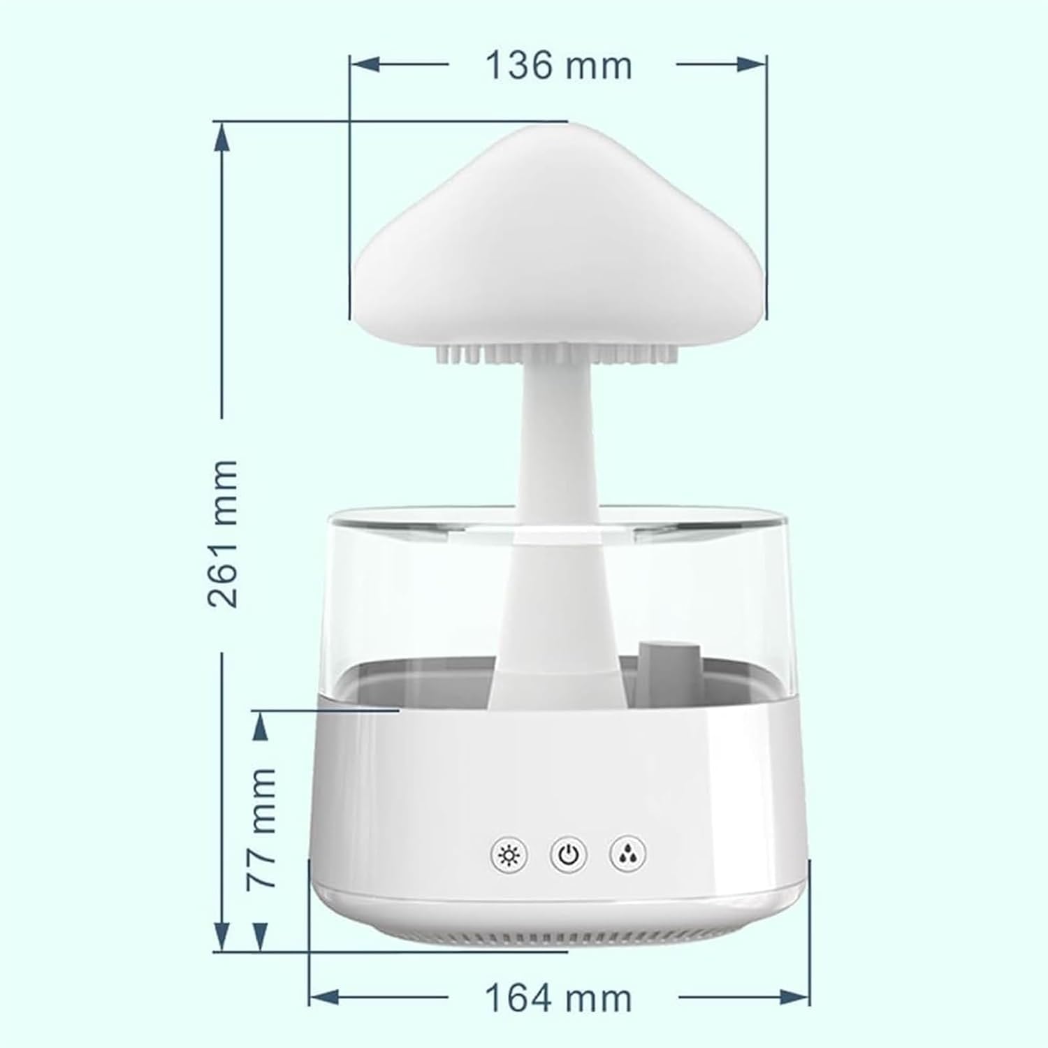 🥇🥇7 Colors Rain Cloud Diffuser Sleep Aid Aromatherapy 2 in 1 Humidifier