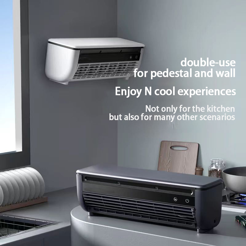 2024 New Kitchen Air Conditioner Wireless Mobile Cooling Air Conditioning Fan