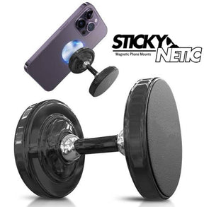 Stickynetic Double Head Magnetic Cell Phone Holder